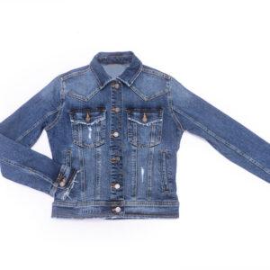 Inspired Denim Jacket - Blue Over Dye