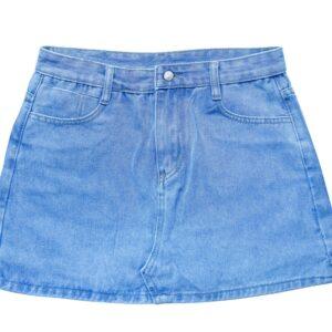 Denim Short Skirt