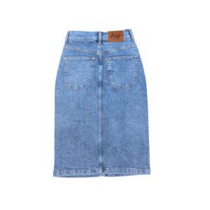 Denim Long Skirt
