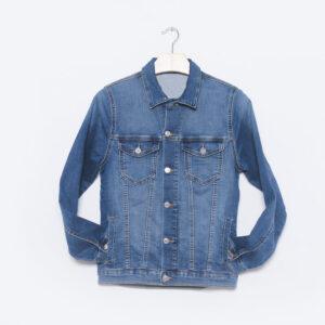 Inspired Denim Jacket - Blue Over Dye