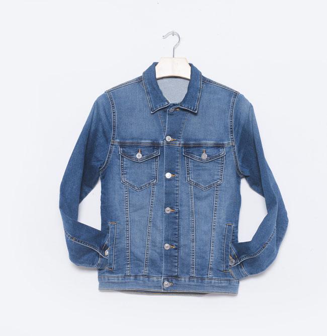 Inspired Denim Jacket - Blue Over Dye