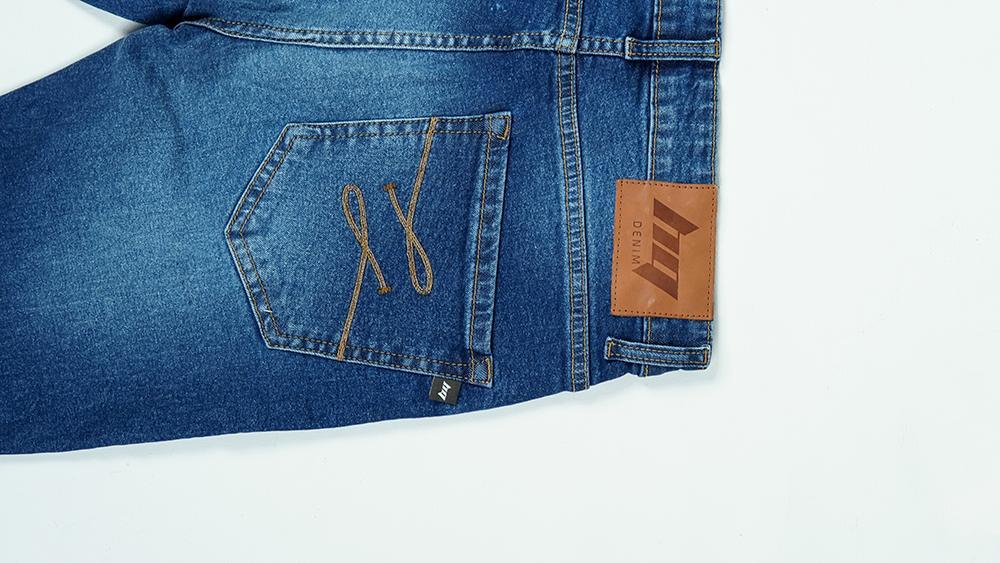 Men's Regular Fit Medium Blue Jean - Image 3