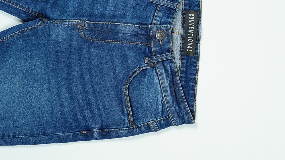 Men's Regular Fit Medium Blue Jean - Image 2