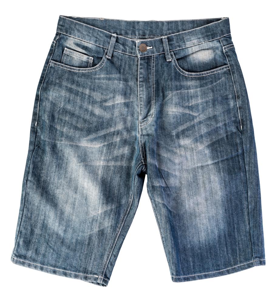Denim Shorts with Pocket